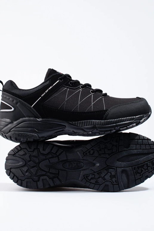 čierna Pánske trekingové topánky DK...