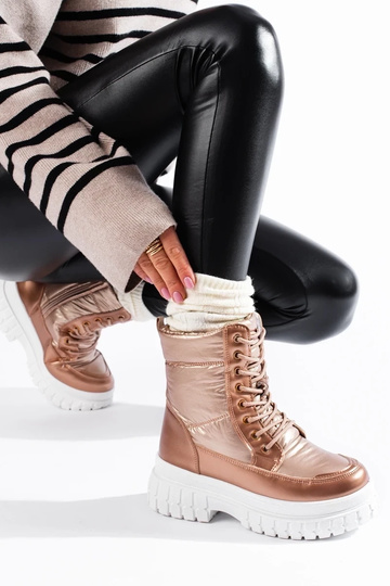 zlatej farby Dámske snehule... 2