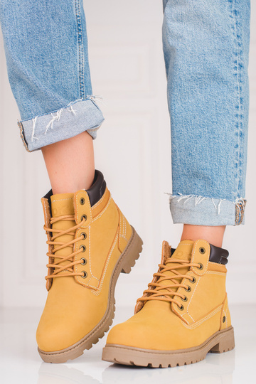 Kožené čižmy DK ťava 2