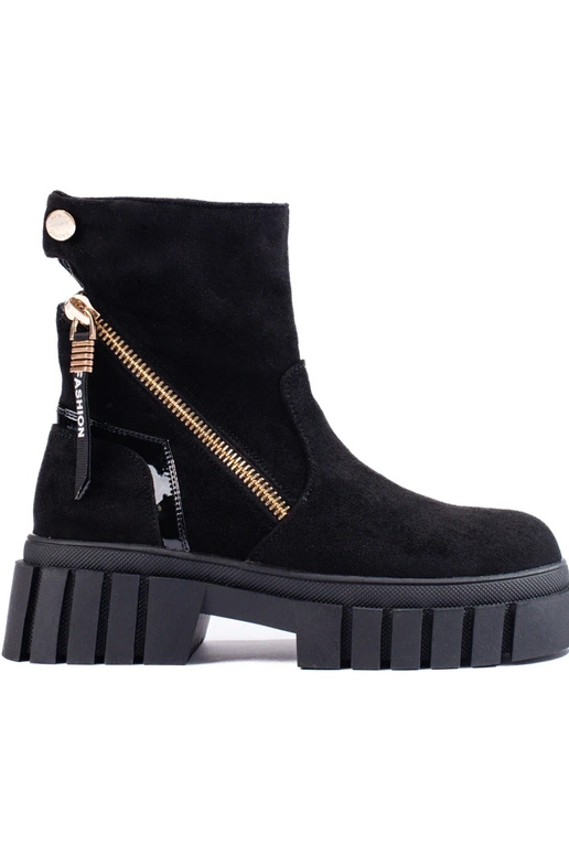 Dámske čižmy s platformou zo semišu... Dámske čižmy s platformou zo semišu...