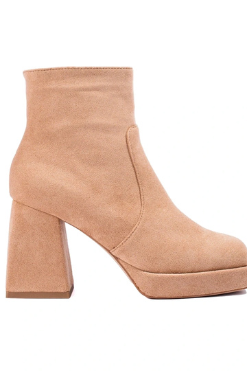 Dámske čižmy na širokej...