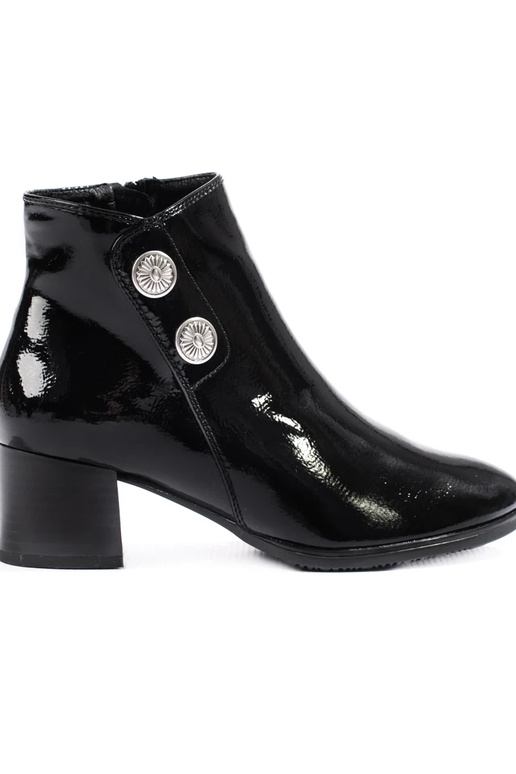 Klasické lakované dámske topánky na...