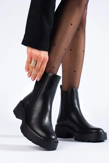 Chelsea čižmy s platformou... 2