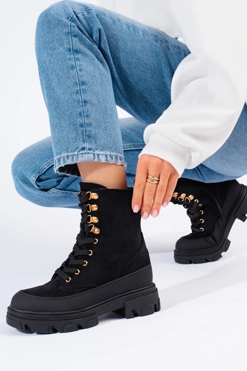 Dámske čižmy s platformou... 2