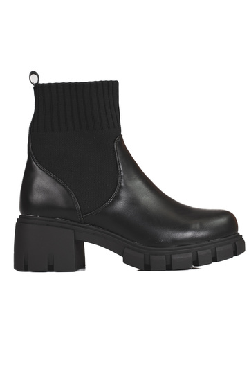 čierna dámske čižmy s...