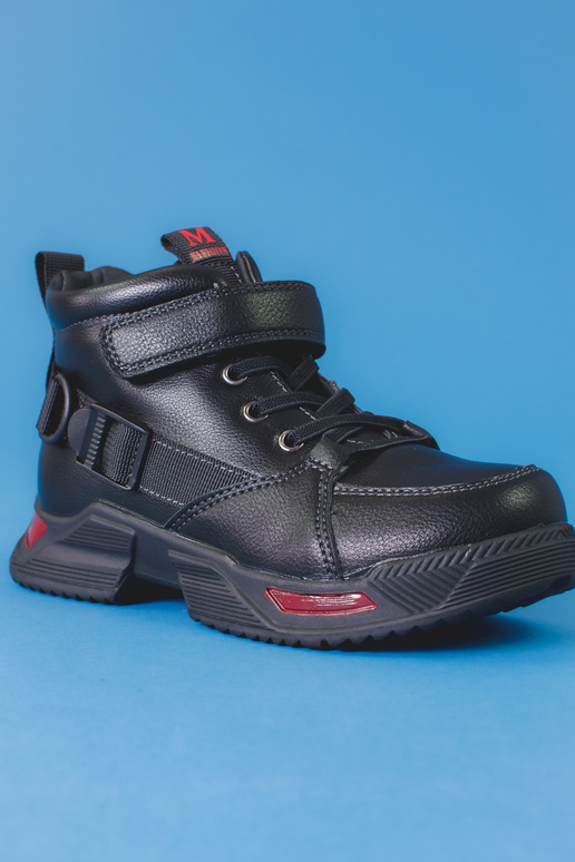 Čižmy chlapčenský čierna