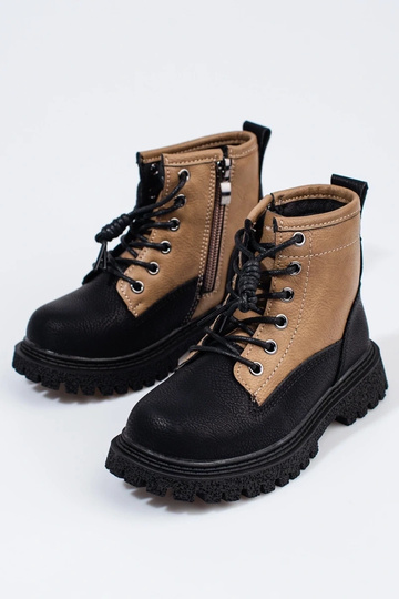 Dva odtiene čižmy dievčenský 2