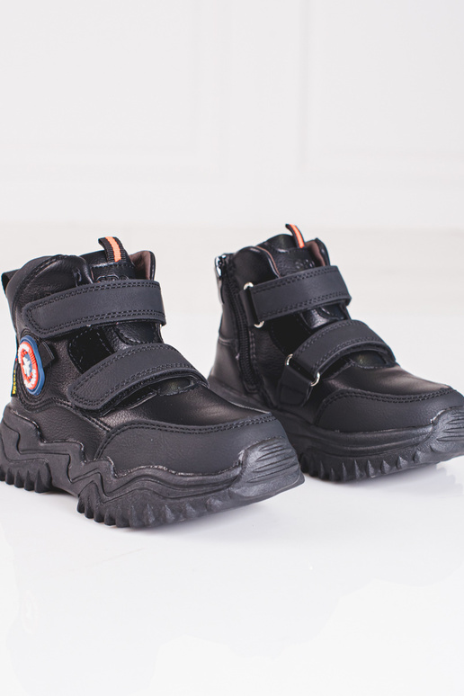 Vysoká čižmy chlapčenský Suchý zipsy...