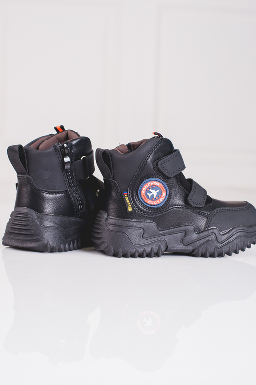 Vysoká čižmy chlapčenský Suchý zipsy...