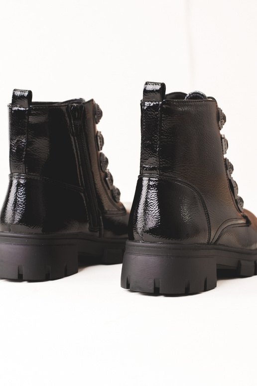 so šnúrkami čižmy dievčenský s...