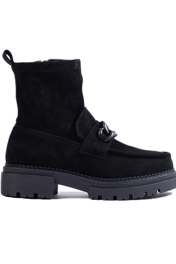 čierna dámske čižmy s...