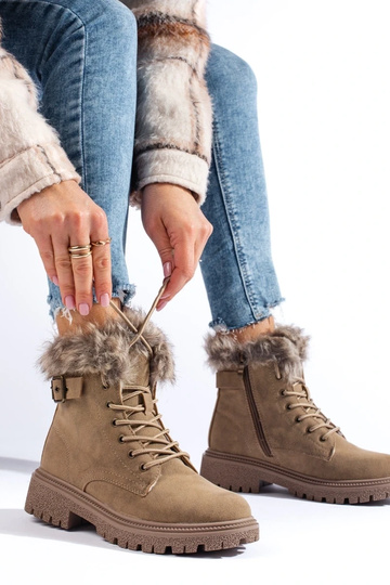 Dámske čižmy s kožušinou... 2