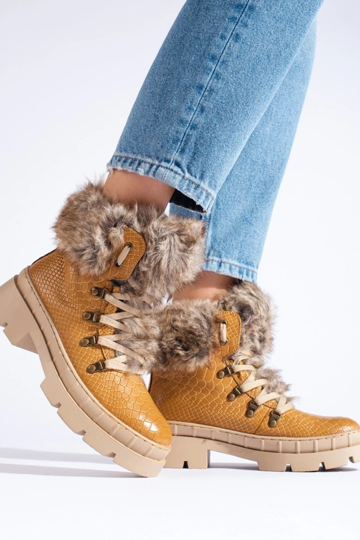 topánky dámske s kožušinou