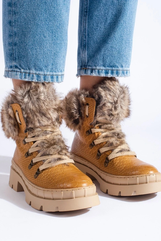 topánky dámske s kožušinou