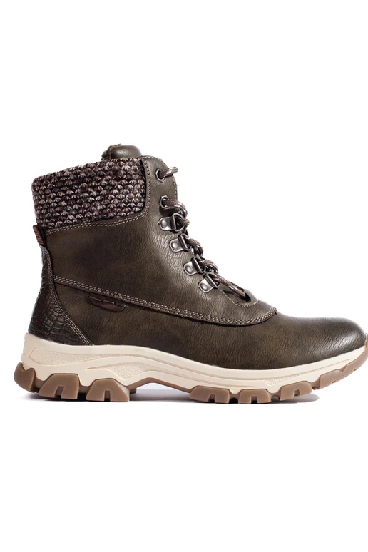 topánky dámske s platformou tmavézelená