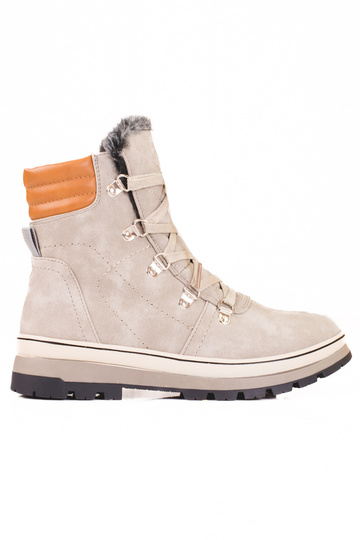 sivá Dámske čižmy s...