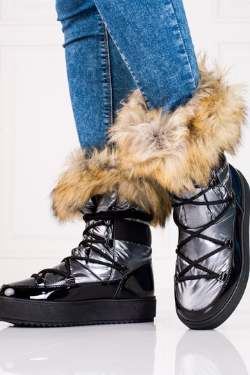 Snehule s platformou dámske... 2