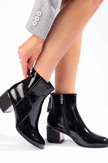 s lakovým efektom dámske... 2