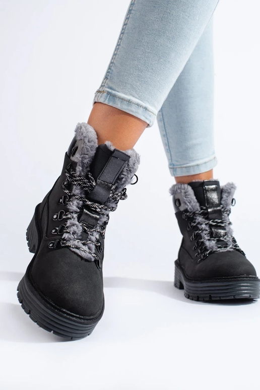 čierna Dámske čižmy čierna Dámske čižmy