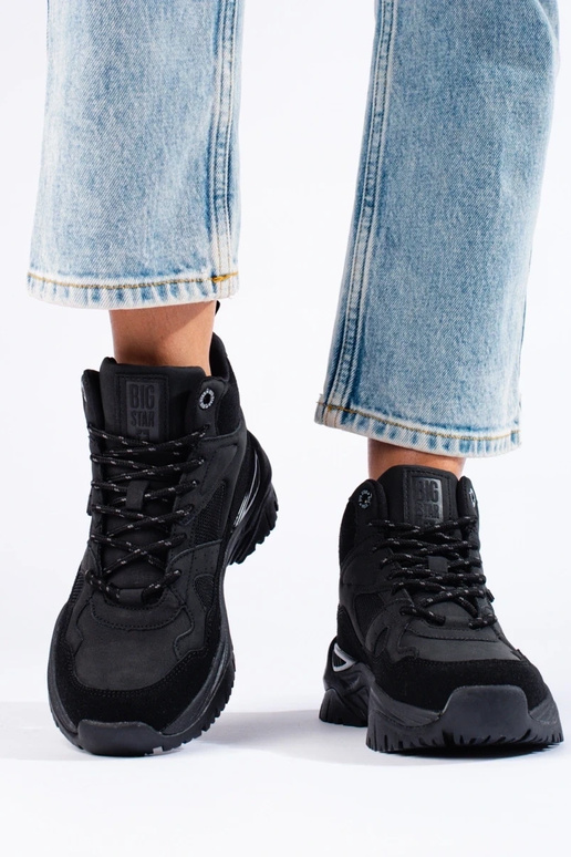 topánky dámske čierna Big star KK274356 topánky dámske čierna Big star KK274356