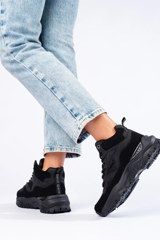 topánky dámske čierna Big star KK274356 topánky dámske čierna Big star KK274356