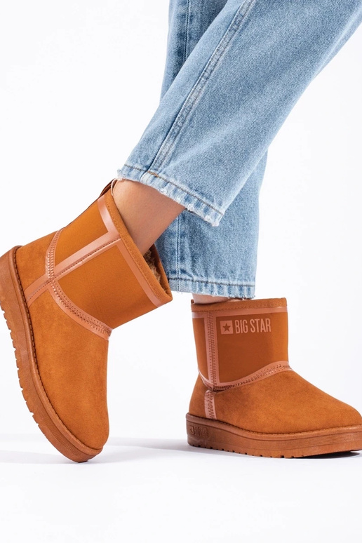 hnedé Dámske snehule BIG STAR KK274612B