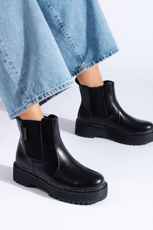 čierne Dámske topánky BIG STAR II274101 čierne Dámske topánky BIG STAR II274101