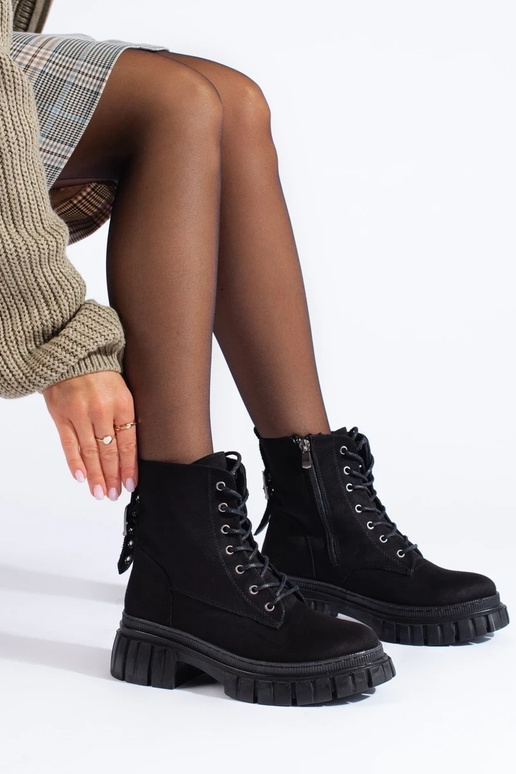 semišové čižmy s platformou... semišové čižmy s platformou...