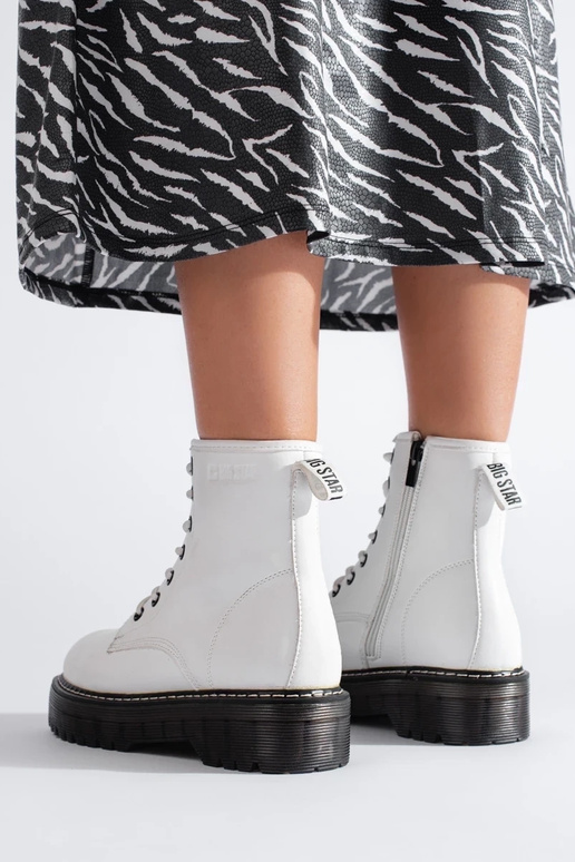 biele čižmy BIG STAR KK274536