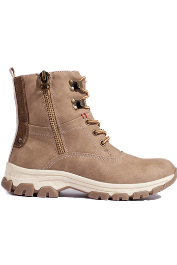 šnurovacie členkové čižmy s...