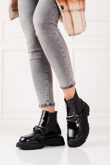 Lakované dámske topánky na... 2