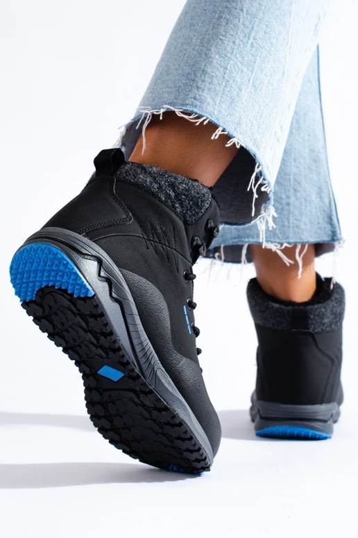 vyteplené vysoké trekingové čižmy...