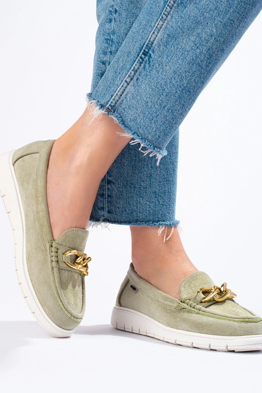 Pohodlné dámske mokasíny na platforme...