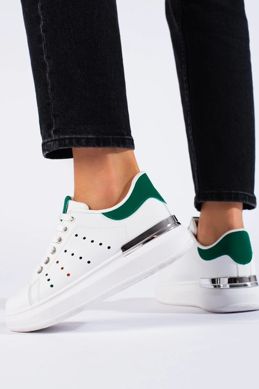 biele Tenisky model topánky na...