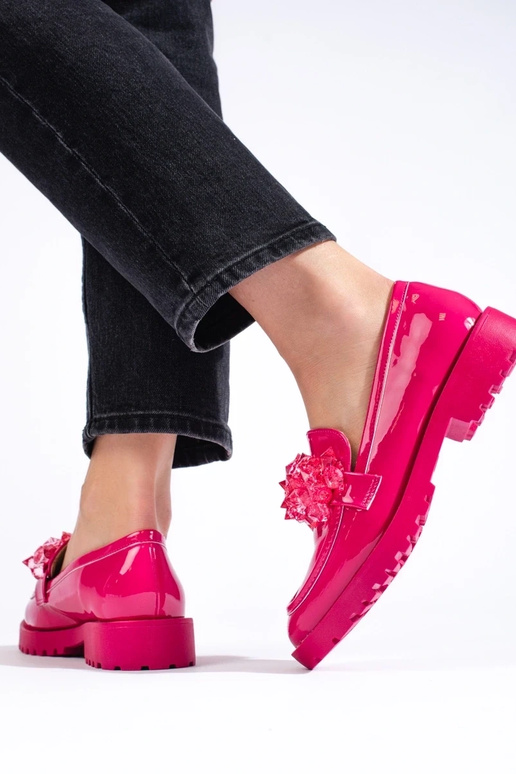 Dámske mokasíny Shelovet s kryštálmi... Dámske mokasíny Shelovet s kryštálmi...