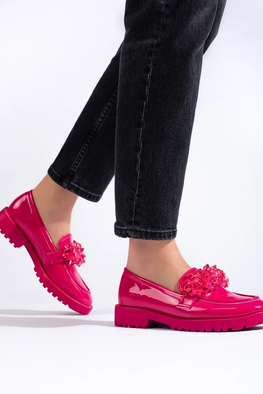 Dámske mokasíny Shelovet s kryštálmi... Dámske mokasíny Shelovet s kryštálmi...