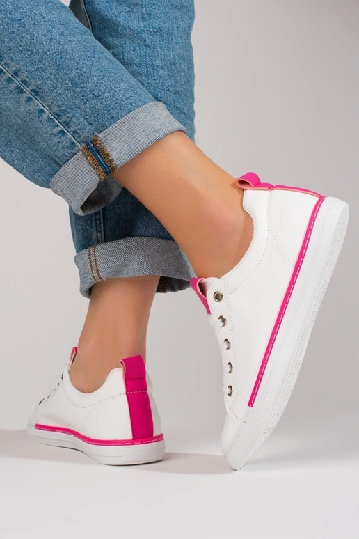 biele športové topánky Shelovet biele športové topánky Shelovet