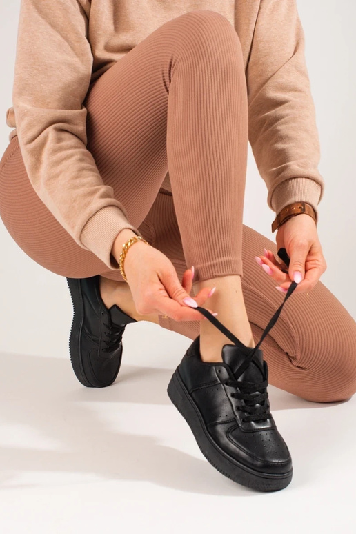 čierne športové topánky Shelovet s... čierne športové topánky Shelovet s...