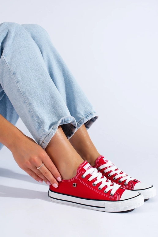 červené topánky Big Star T274020603