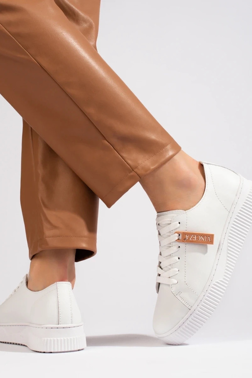 Biele športové topánky Vinceza...