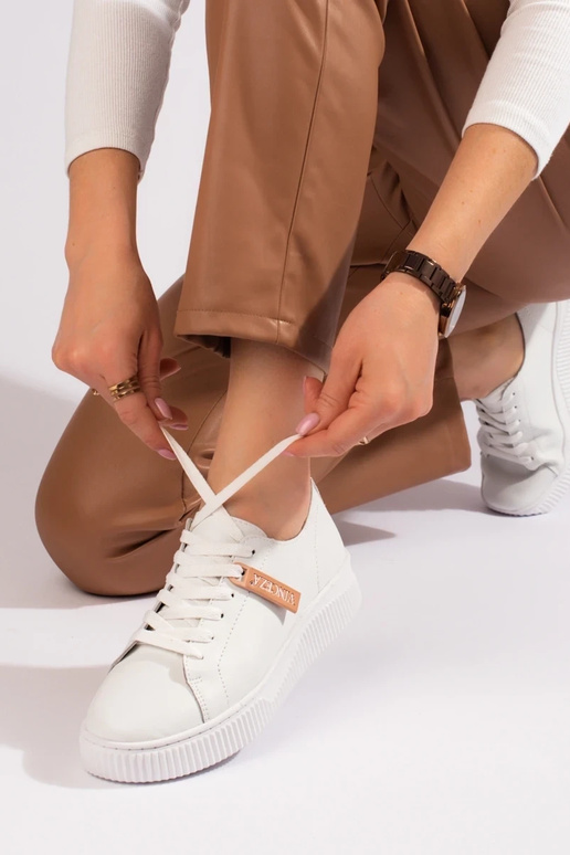 Biele športové topánky Vinceza...