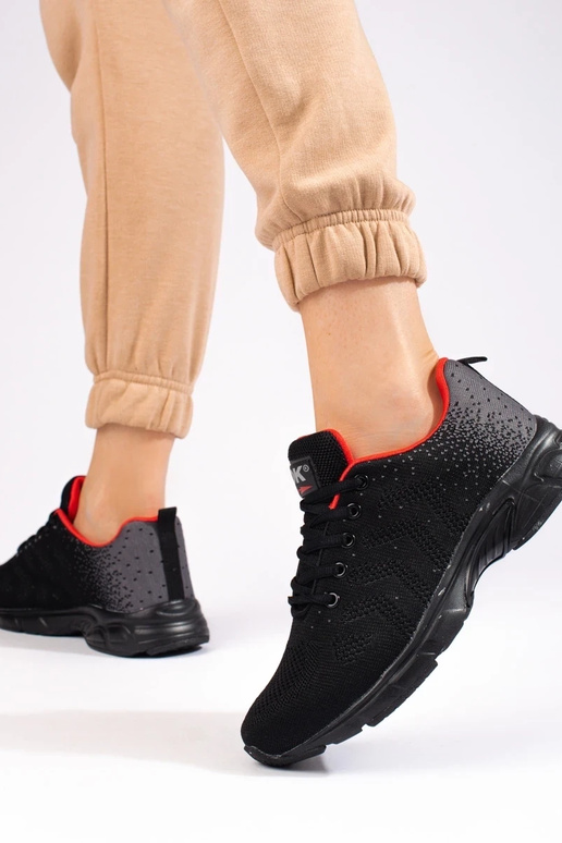 čierne športové topánky Dk čierne športové topánky Dk