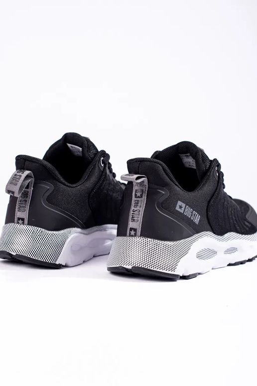 čierne športové topánky BIG STAR...