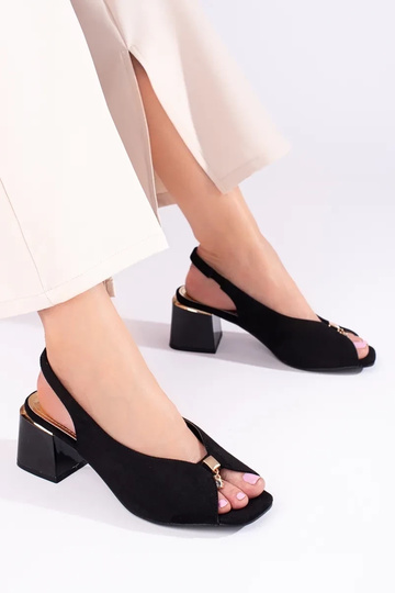 Shelovet čierne semišové... 2