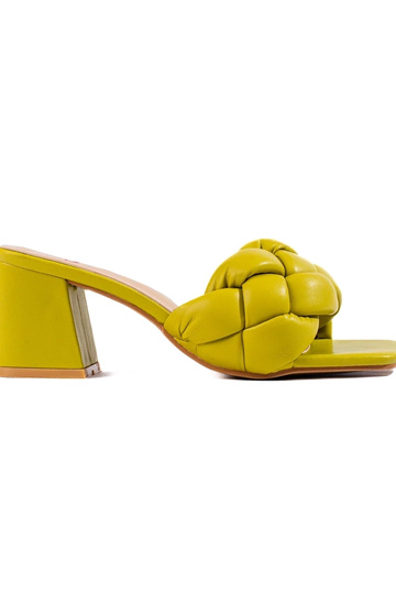 zelené papuče Shelovet