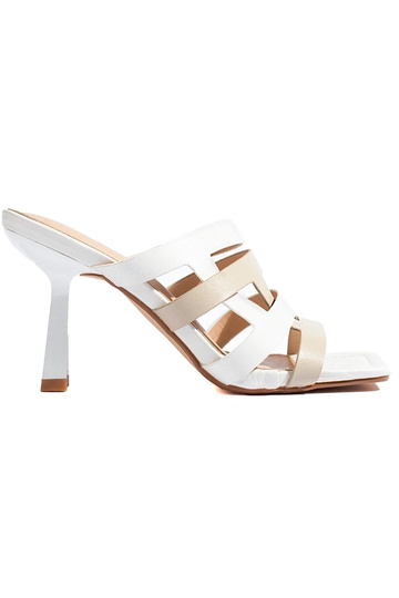 biele papuče Shelovet