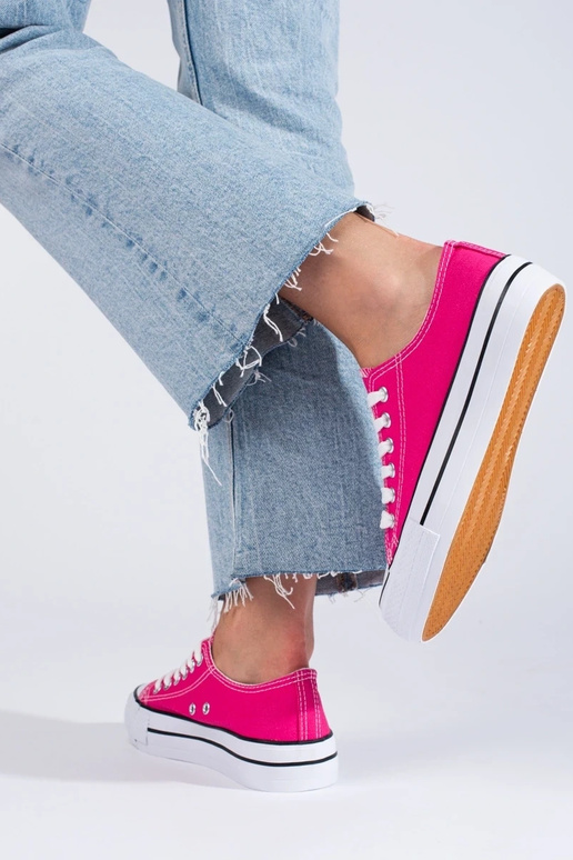 topánky ružovej farby Shelovet