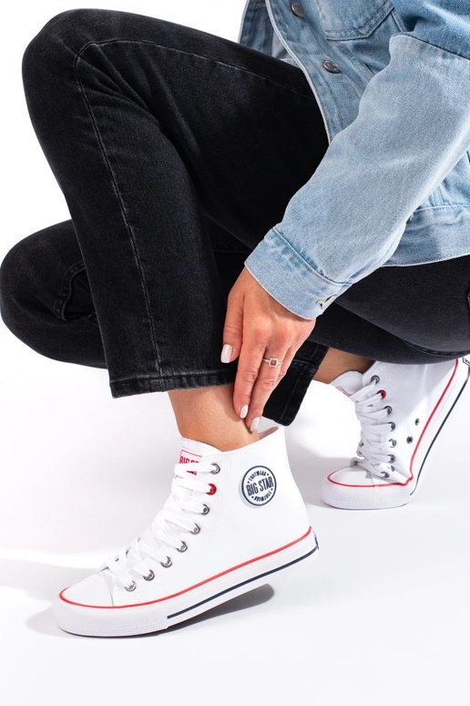 Dámske topánky biele BIG STAR T274026101