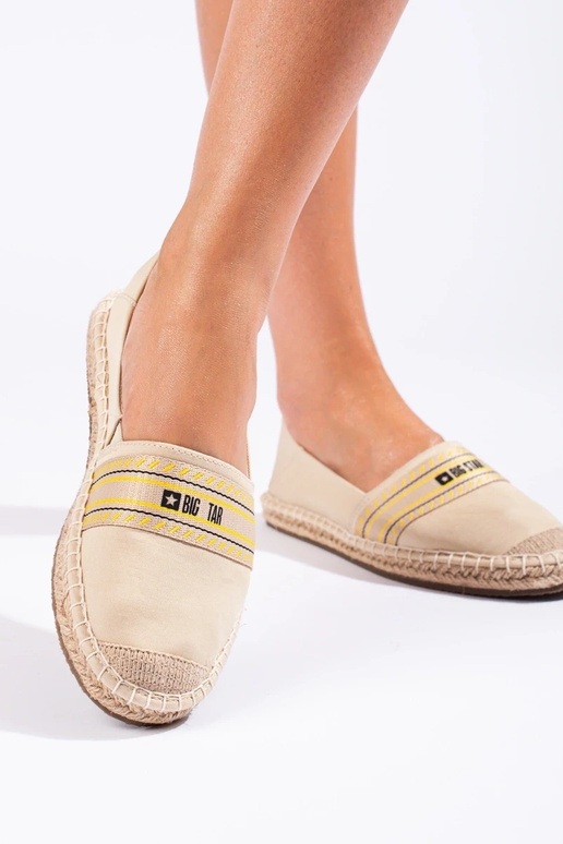 béžové espadrilky BIG STAR LL274895