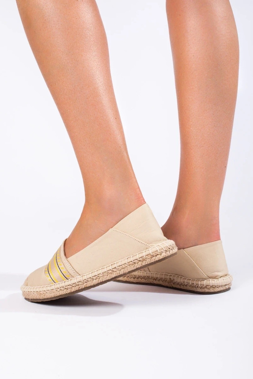 béžové espadrilky BIG STAR LL274895